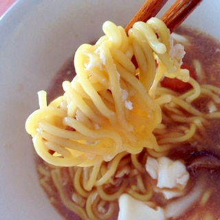 味覇仕立て！即席醤油ラーメン☆